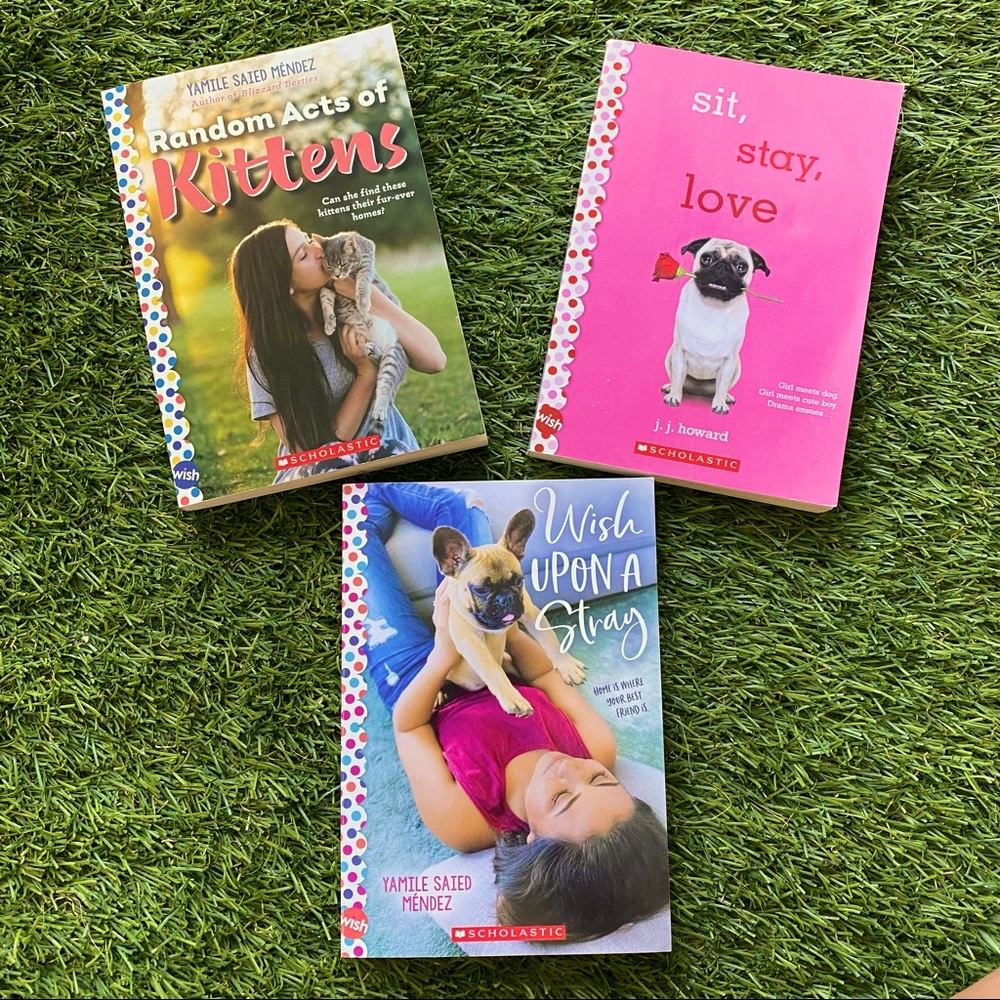Scholastic Wish Chapter Books - Kitten, Dog, Wish Upon a Stray